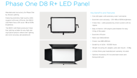 Phase One D8 LED-Panel