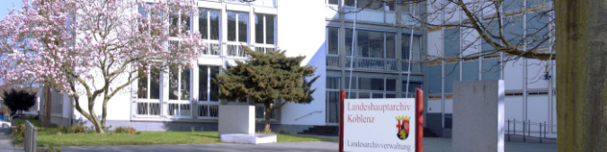 Außeaufnahme vom Landeshauptarchiv Koblenz