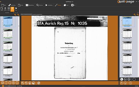 Split4Page AKTE - Erfassung