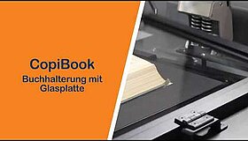 Youtube Video Vorschaubild zu CopiBook A2 - Buchhalterung mit Glasplatte