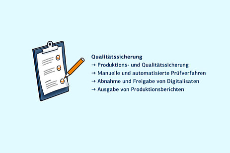 Retrodigitalisierung: Qualitätssicherung