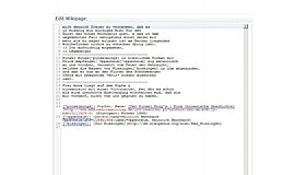 Bearbeitungsoberfläche 2: Eingabefeld für die Transkription und Vorschau auf den formatierten Volltext