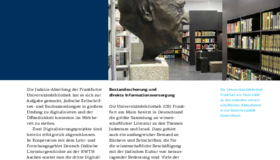 UB Frankfurt - Mit Visual Library jüdisches Kulturerbe bewahren