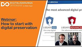 Youtube Video Vorschaubild zu Webinar-Mitschnitt: How to start with digital preservation