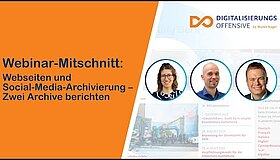 Youtube Video Vorschaubild zu Webseiten und Social-Media-Archivierung – Zwei Archive berichten