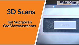 Youtube Video Vorschaubild zu 3D Scans mit dem SupraScan Großformatscanner