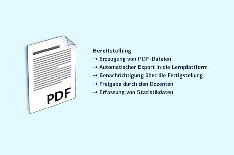 Digitaler Semesterapparat: Bereitstellung