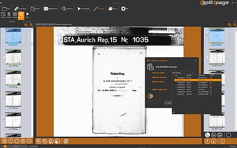 Split4Page AKTE - Erfassung
