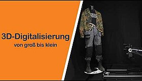 Youtube Video Vorschaubild zu 3D-Digitalisierung von groß bis klein