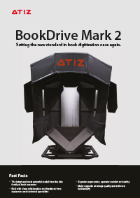 Broschüre vom BookDrive MarkII