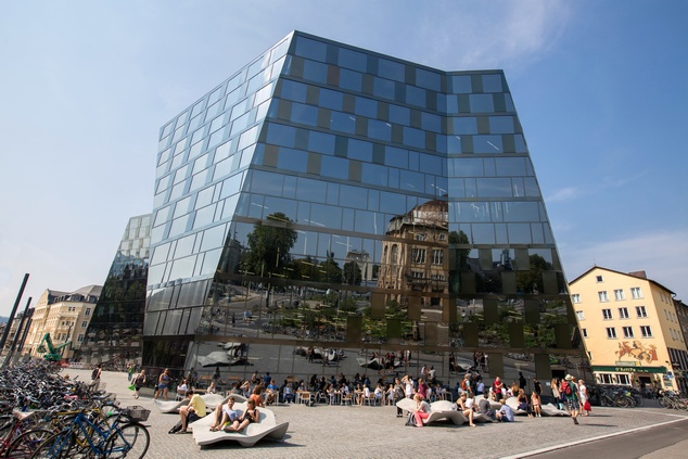 Gebäude der Universitätsbibliothek Freiburg